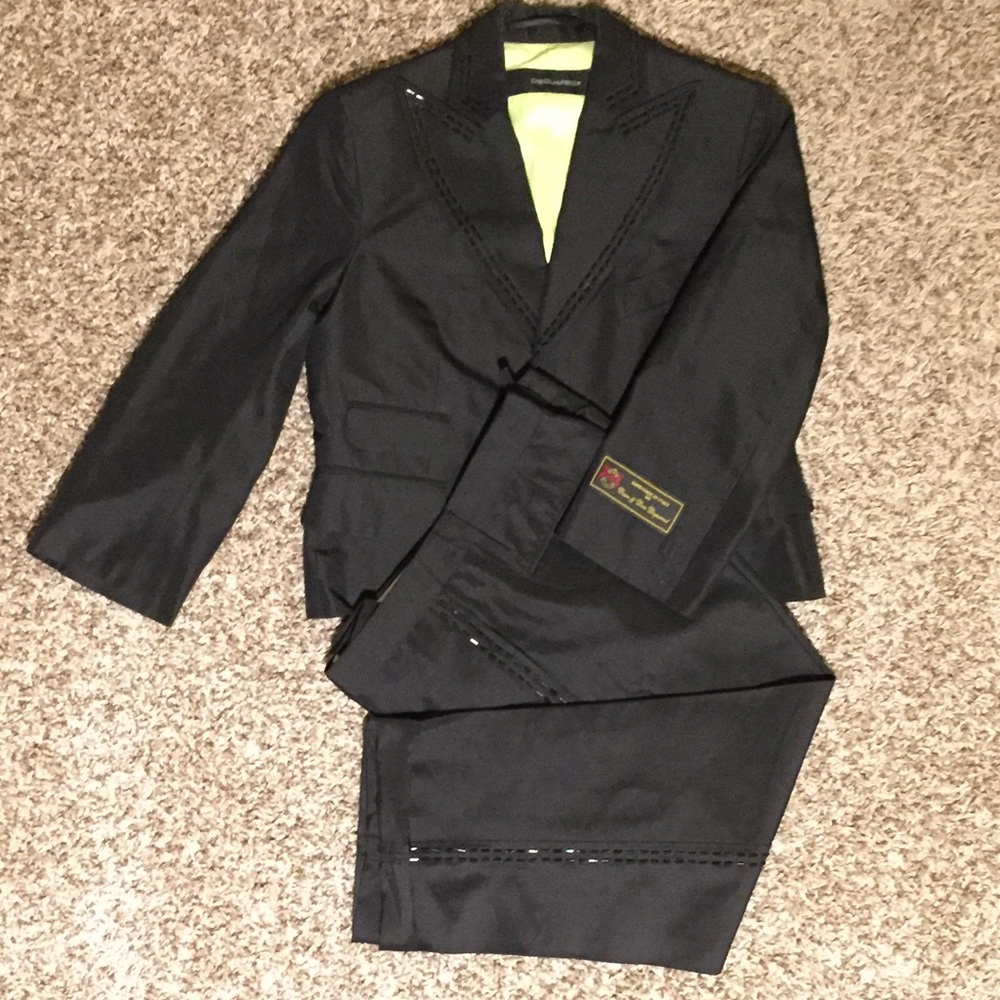 Authentic DSquared2 Beaded trim Suit